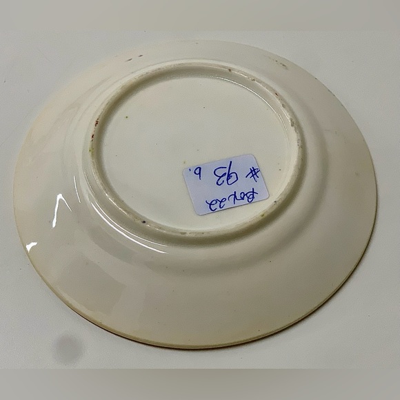 19th Century Gaudy Welsh Sunflower Pattern Miniature Luster Child’s Plate - Picture 15 of 15